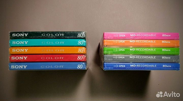 Минидиски разные