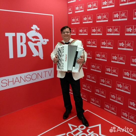 Аккордеонист Баянист Человек-Оркестр