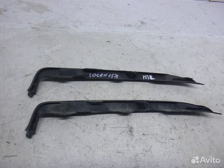 Планка под фару левая renault logan II 2014