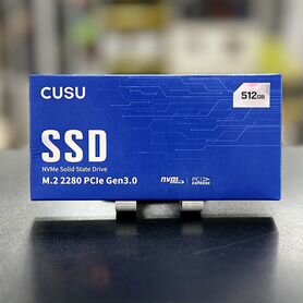 512 Gb SSD cusu nvme новый