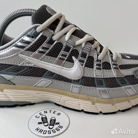 Кроссовки Nike P 6000 мужские Flat Pewter Grey