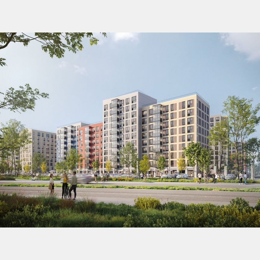 2-к. квартира, 57,6 м², 2/11 эт.