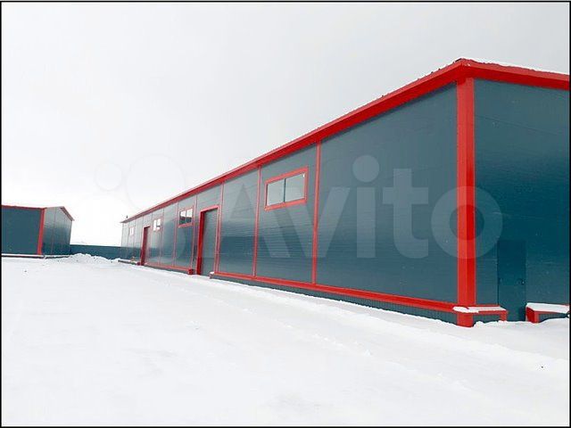 Новый отапливаемый ангар под склад,чистое произ