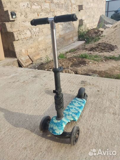 Самокат детский трехколесный scooter