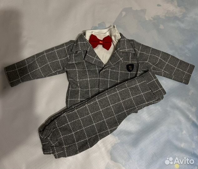 Костюм праздничный на мальчика 74