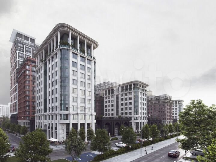 2-к. квартира, 81,5 м², 10/12 эт.