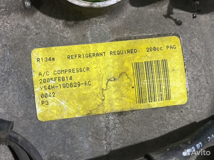 Компрессор кондиционера Ford 1.8tdci