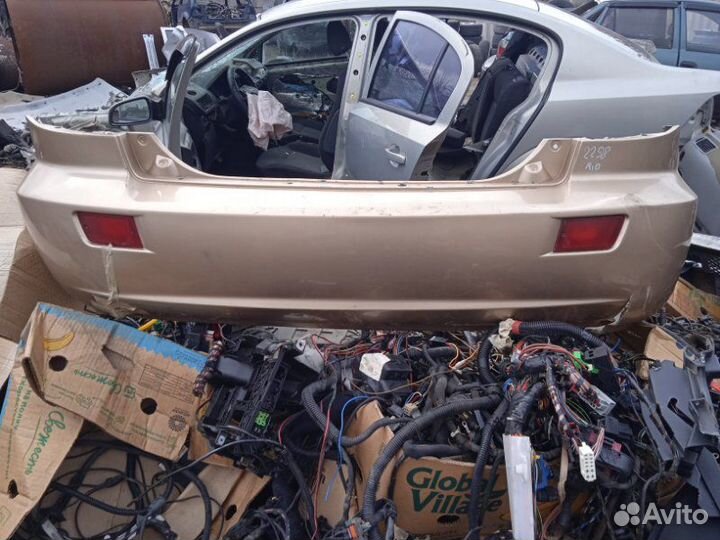 Бампер задний Kia Rio