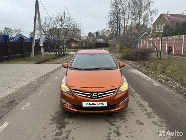 Hyundai Solaris 1.6 AT, 2015, 246 875 км