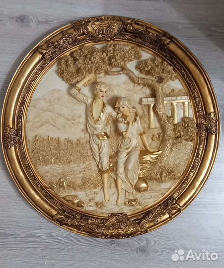 Картина интерьерная, барельеф