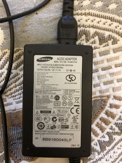 Зарядное устройство для ноутбука DA-24B12-FAA