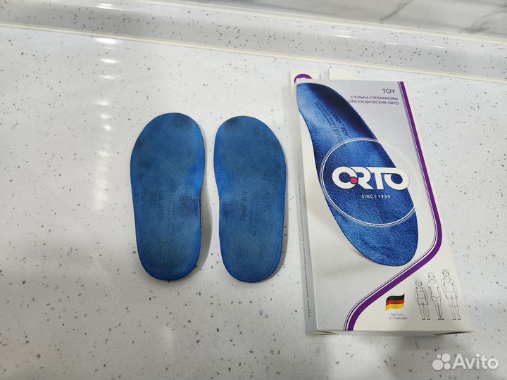 Стельки-супинаторы ортопедические orto