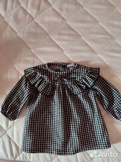Платье для девочки zara 74