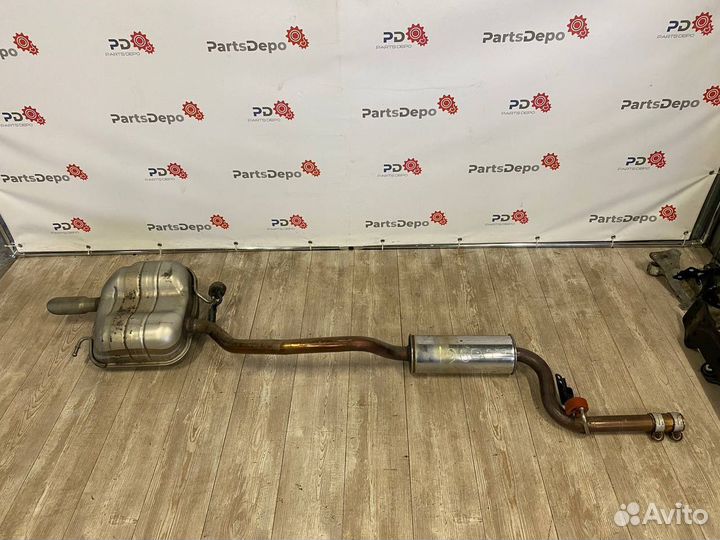 Глушитель Volkswagen Passat B7 2013 оригинал