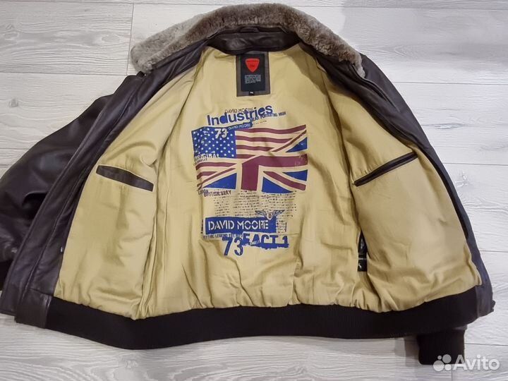 Пилот из натуральной кожи