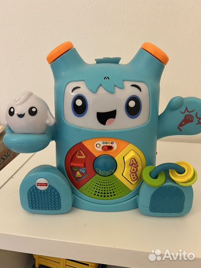 Интерактивные игрушки fisher price собака и рокит