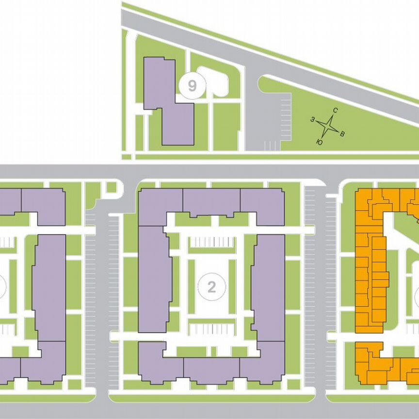 2-к. квартира, 52,6 м², 3/4 эт.