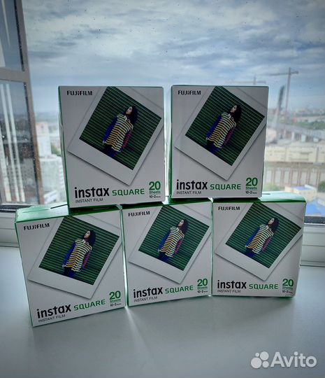 Картриджи fujifilm instax square