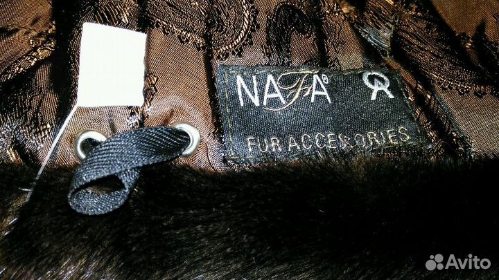 Шапка новая норка, р.56-58