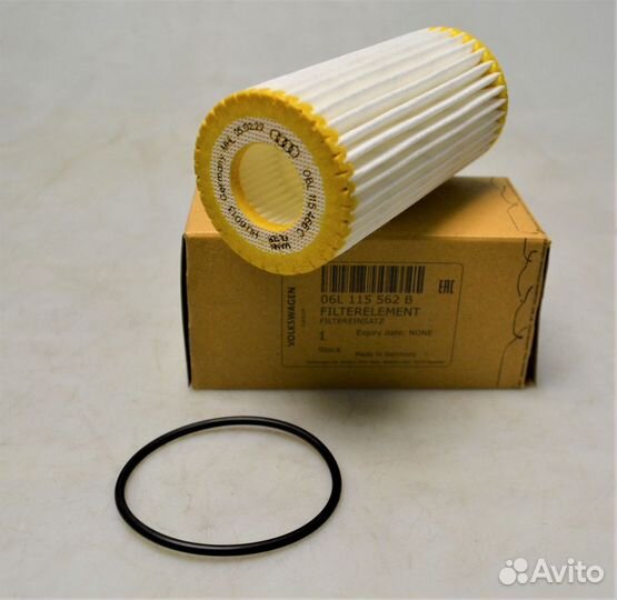 Масляный фильтр 06L115562B VAG Оригинал