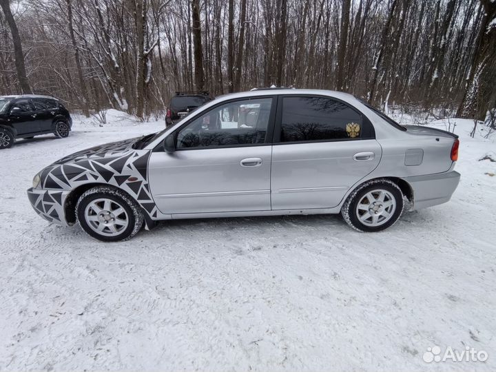 Kia Spectra 1.6 МТ, 2006, 261 523 км