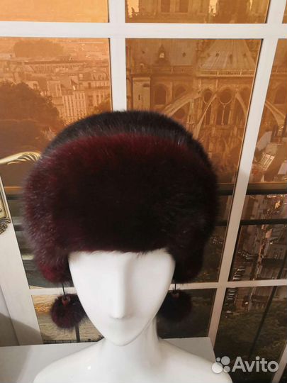 Шапка норковая