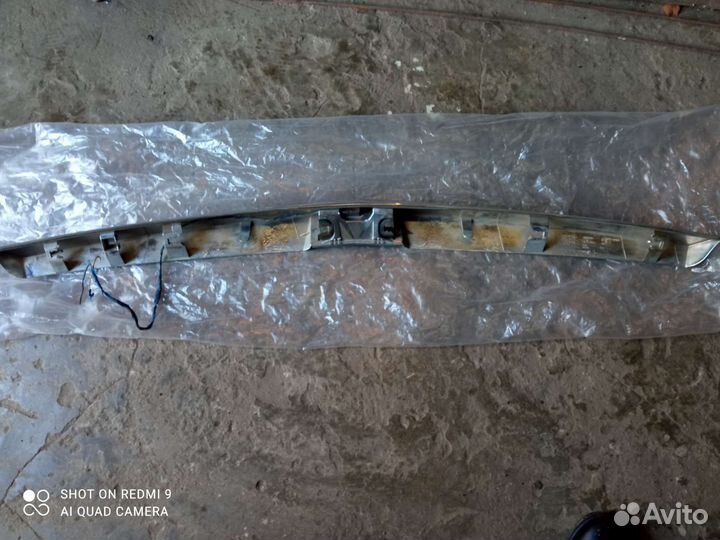 Накладка, молдинг, коса на крышку багажника, опель