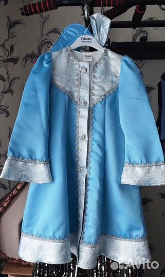 Костюм снегурки детский