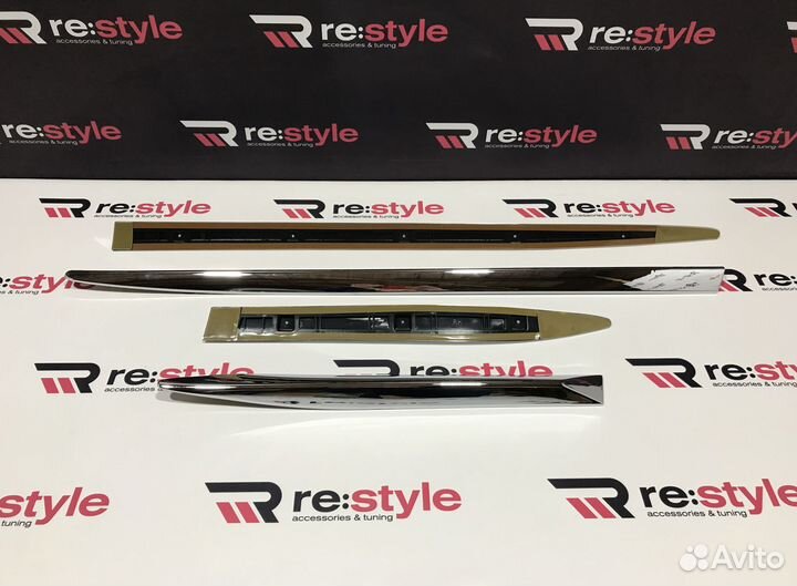 Молдинги дверей Lexus LX570 c 2016 U663