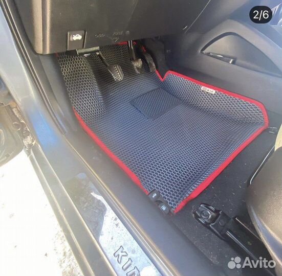 Автомобильные коврики 3d ева Киа rio