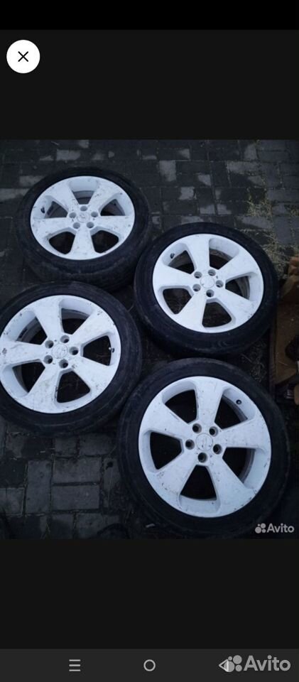 Литые диски r17 5x105