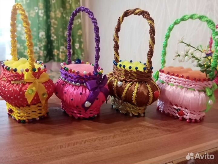 Корзиночки-игольницы