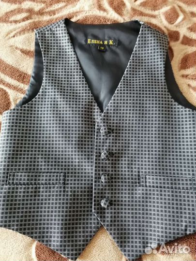 Рубашка+жилетка+брюки