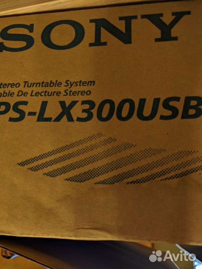 Проигрыватель винила Sony PS-LX300USB