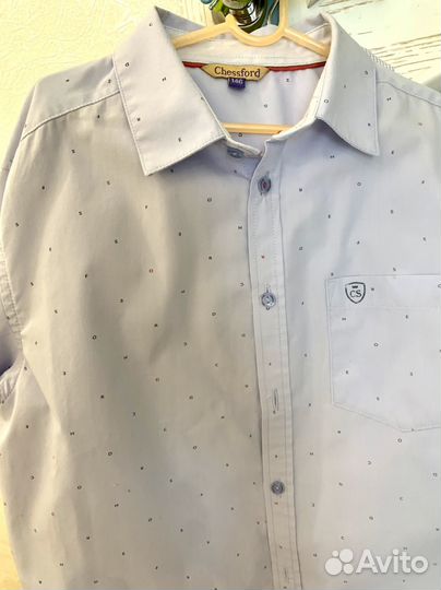 Рубашки как новые 140-146 размеры