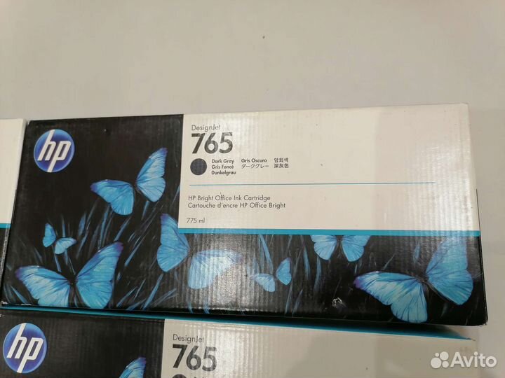 HP F9J54A № 765 темно-серый Dark Gray 775 мл