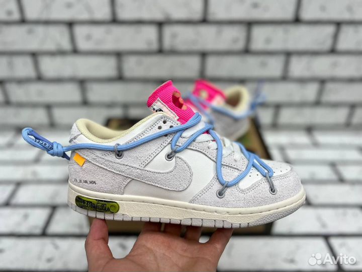 Кроссовки Nike Dunk Low x Off White Lot 38 of 50