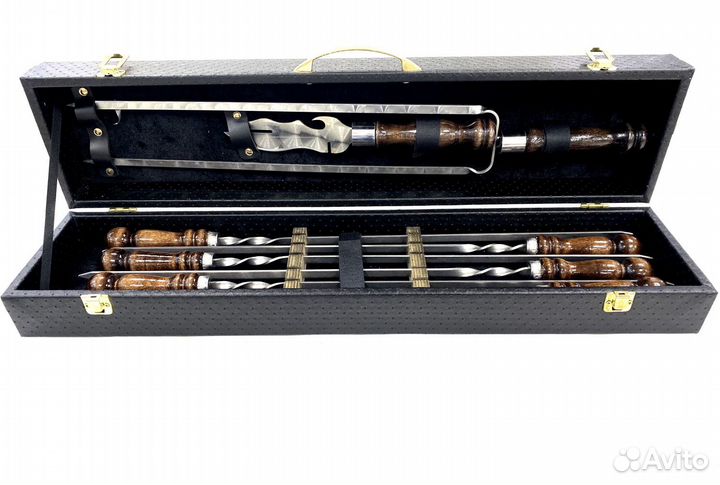 Шашлычный набор с шампурами №12