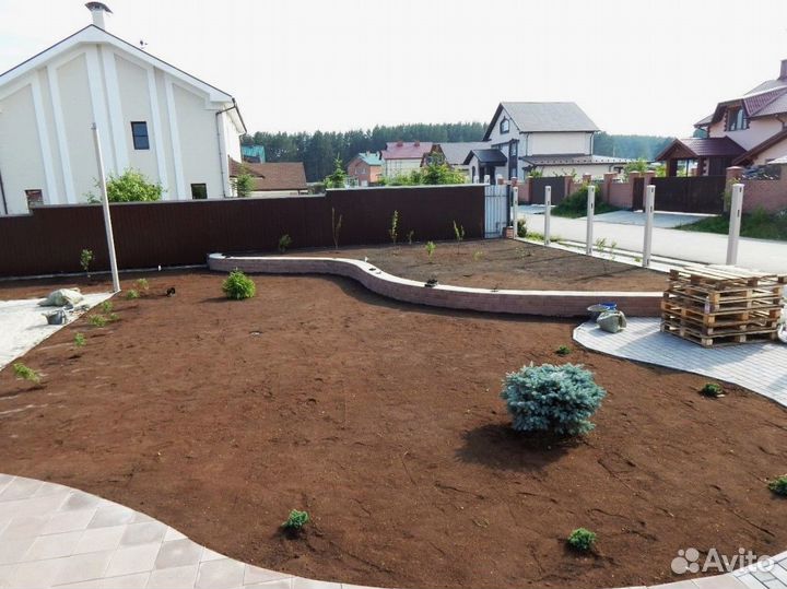 Рулонный газон под ключ