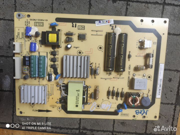 Плата Блок питания телевизор goldstar lt-32a340r