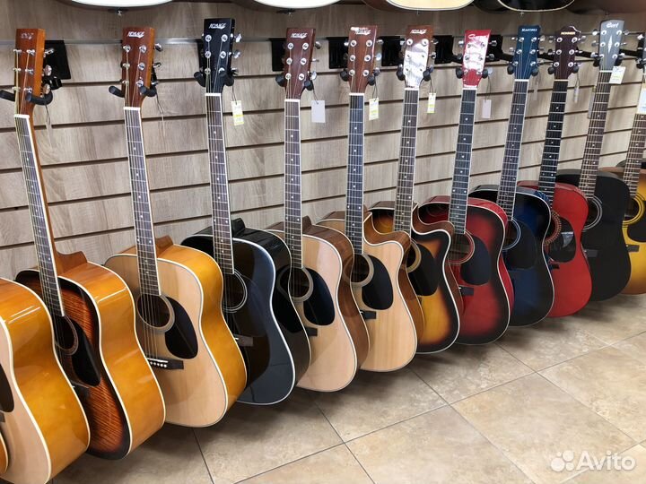 Гитары акустические. На выбор