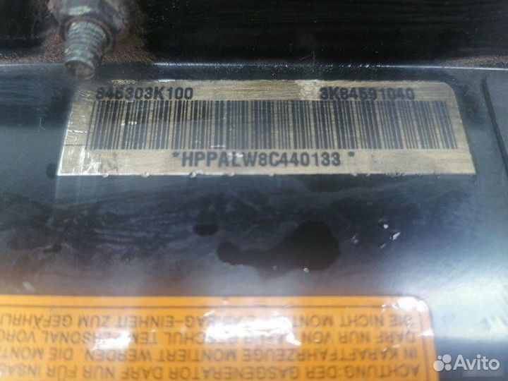 Подушки безопасности в торпедо Hyundai Sonata NF