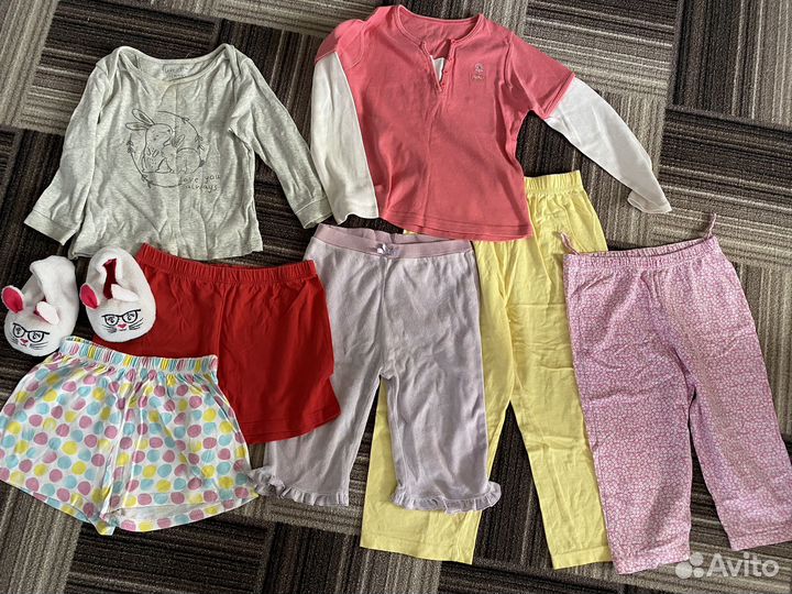 Вещи на девочку 2-4-6 лет вещи пакетом