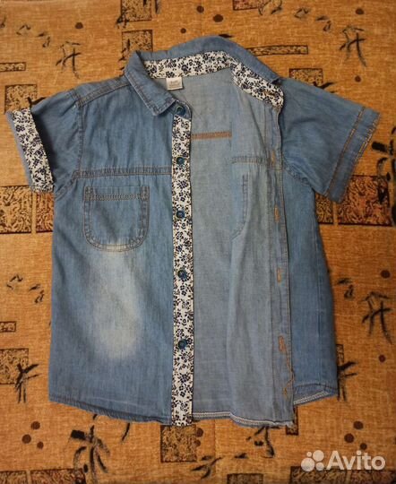 Джинсовая рубашка