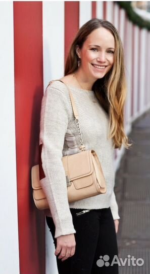 Свитер шерсть альпака нашивки Maison Scotch S