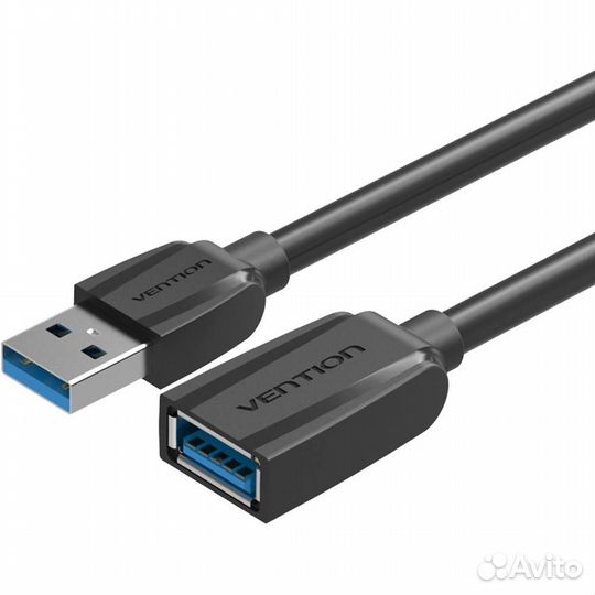 Кабель удлинитель USB3.0 аm/AF 1м Vention #322509