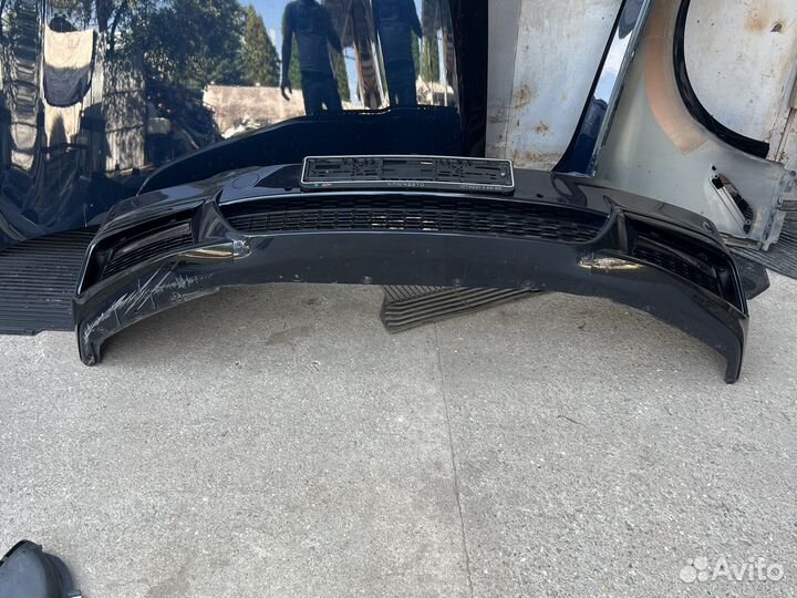 Передний бампер на bmw 5 g30 m пакет