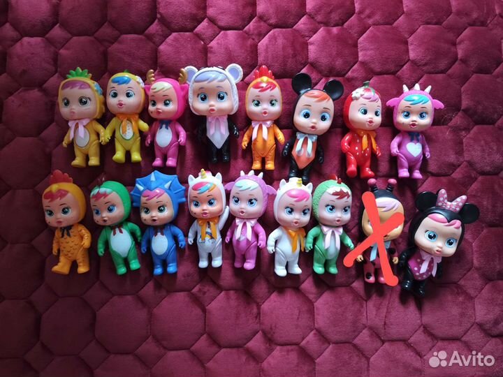 Cry babies кукла 8 шт. На доставке