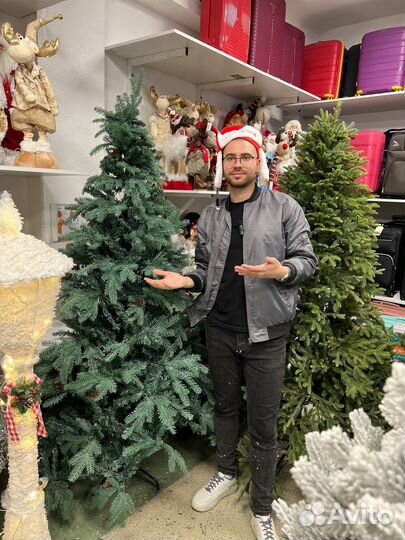 Елка полу-литая искусственная 