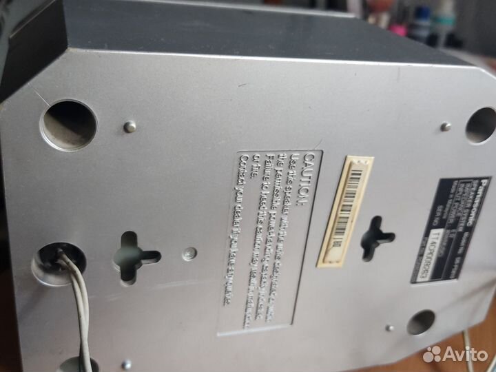 Колонки 2шт. широкополосные panasonic